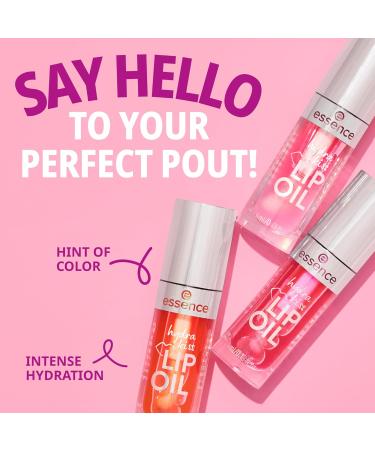 essence | Hydra Kiss Lip Oil | Vegan & Cruelty Free (03 | Pink Champagne) - Buy Online on GoSupps.com