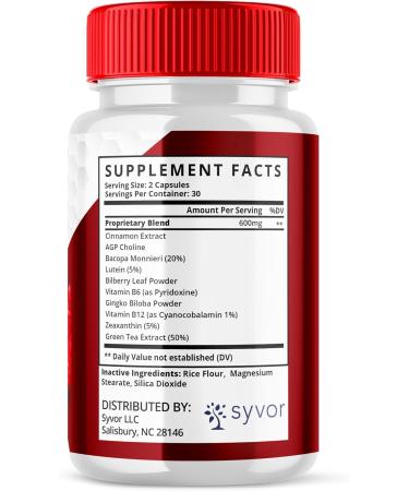 Glucocyn Capsules Official Glucocyn Glycogen Supplement Pills with All Natural Ingredients Advanced Formula Support Pills with Maximum Strength Premium Vitamins for Women and Men (60 Capsules) - Buy Online on GoSupps.com