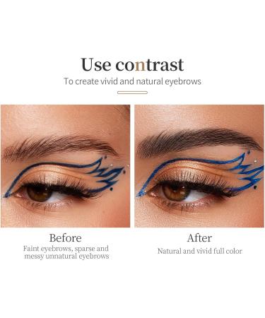 2024 Upgrade Magic Eyebrow Pencil - 3D Waterproof Microblading Eyebrow Pencil Contouring Pen 4 Tipped Precise Brow Pen Fine Stroke Microblading Eyebrow Pencil Natural Makeup (Grey) - Buy Online on GoSupps.com