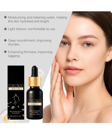 XINRAN Coffee Black Seeds Oil for Face Moisturizing Nourishing Facial Oil Daily Skin Care Facial Oil for Hydration Deep Nourishing Moisturizing Facial Oils 2 Pack - Buy Online on GoSupps.com