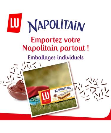 Neapolitain Lu - Soft Chocolate Cakes - Ideal for Snacks - Pack of 6 Boxes of 180 g - Buy Online on GoSupps.com