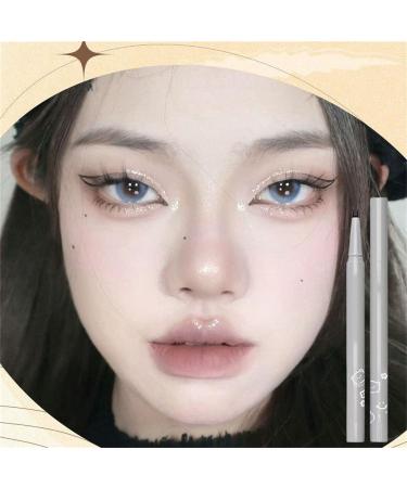 ZXTNVB Double Tip Waterproof Liquid Eyeliner Pencil - Super Slim Eye Liner Pen 2 Pcs Black - Buy Online on GoSupps.com
