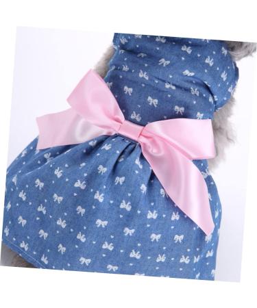 Mipcase Puppy Sundress Girl Dog Dresses Puppy Summer Clothes Girl Puppy Dress up Dogs Summer Doggie Dresses Dog Dresses for Small Dogs Shirt for Girls Dog Cloth for Summer Vest Watermelon L Picture 1 - Buy Online on GoSupps.com