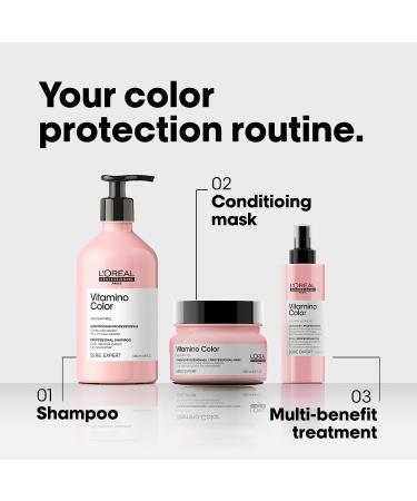 L'Oreal Professionnel Vitamino Color Conditioner 16.9Fl. Oz. | Protects Hair Color, Enhances Shine & Vibrancy - Buy Online on GoSupps.com