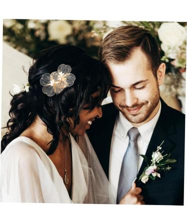 DOITOOL dress vintage Hanfu hair comb clip wild alloy hair accessories for women plastic Korean decorate the flowers girl Baroque girl hair accessories - Buy Online on GoSupps.com