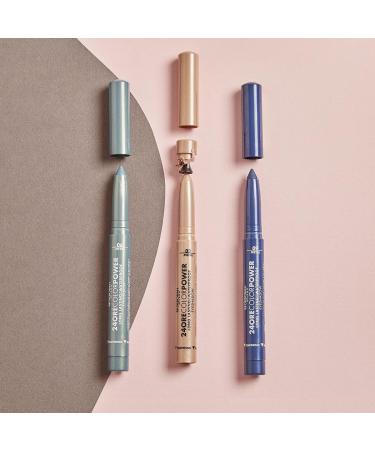 Deborah Milano - 24 Hour Color Power Waterproof Eyeshadow N.4 Warm Brown Stick Eyeshadow High Wear - Buy Online on GoSupps.com