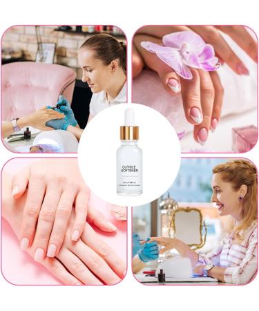 Cuticle softener 20 ml oil to strengthen the cuticle solution for removing dead skin for women beauty manicure pedicure home travel hands feet toes 1 piece 1er Pack - Buy Online on GoSupps.com