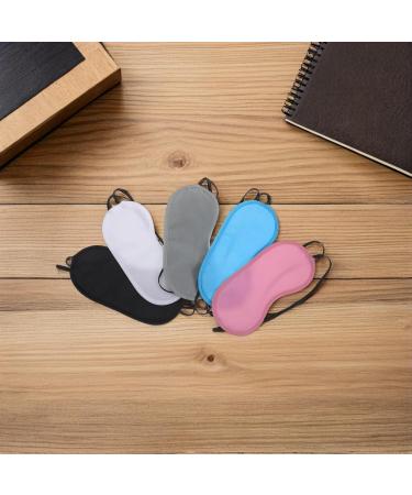Lot de 20 Masques de Sommeil Occultants Bandeau Ajustable Tissu Doux et Respirant Multi-couleurs pour Siestes Voyage et Relaxation - Buy Online on GoSupps.com