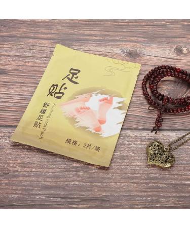 10pcs Detox Foot Pads - Bamboo Vinegar & Ginger Foot Patches for Detoxification Improved Sleep & Toxin Removal | Foot Care Pads - Buy Online on GoSupps.com