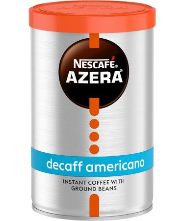Nescafe Azera Americano Instant Coffee 140g (Pack of 6) & Nescafe Azera Americano Decaff Instant Coffee 90g - Buy Online on GoSupps.com