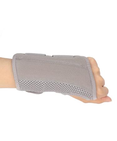 Yosoo Wrist Brace - Breathable Carpal Tunnel Support Comfortable Hook and Loop Design Right & Left Hand Options Ideal for Sprains & Night Sleep - Buy Online on GoSupps.com
