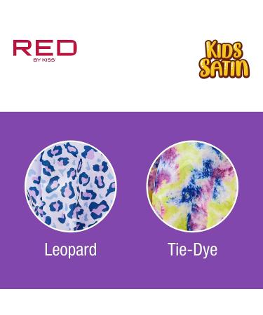 Red by Kiss Kids Reusable Waterproof Shower Cap - Leopard Print for Boys and Girls - Buy Online on GoSupps.com