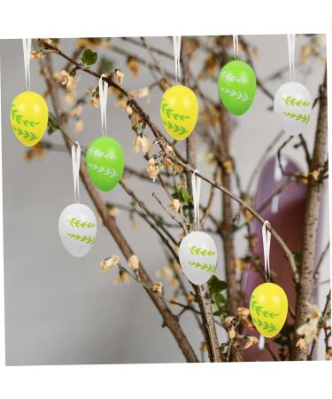 Zerodeko 6pcs Simulated Egg Pendant Mini Toy Mini Eggs Mini Tree Ornaments Adorable Easter Ornament Graffiti As Shown 1 6X4CM - Buy Online on GoSupps.com