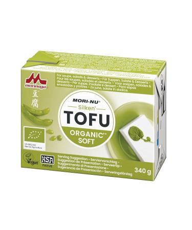 Mori-Nu Organic Silken Tofu - Soft & Versatile 12 x 340g - Premium Organic Soybean Tofu for Global Shipping - Buy Online on GoSupps.com