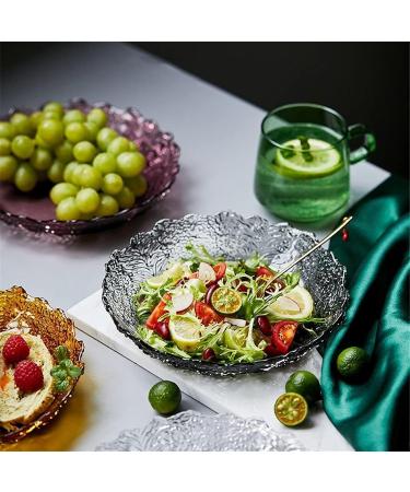 Kitchen Countertop Fruit Rack Fruit Basket Fruit Basket Attractive Large Glass Round Serving Fruit Dish Beautiful European Design Centerpiece Bowl Elegant Multipurpose Fruit Basket (Color : Roze) - Buy Online on GoSupps.com