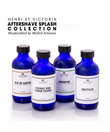 Aftershave Splash For Men l Canadian Made by A Skilled Artisan l Moisturize and Soothe the Skin 114 ml (4 oz) (Duc Santal Fragrance) - Buy Online on GoSupps.com