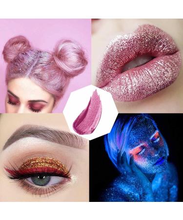Shimmer Liquid Eyeshadow | High Color Rendering Cream Eye Shadow - Professional Makeup Cream Eyeshadow Primer Kit for Women and Girls Puchen 07 - Buy Online on GoSupps.com