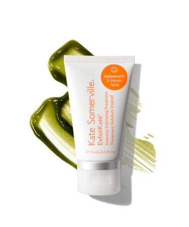 Kate Somerville ExfoliKate Intensive Exfoliating Treatment Salicylic Acid and Lactic Acid Super Facial Scrub Improves Texture and Pores 0.5 Fl Oz