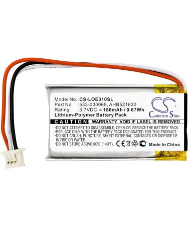 SPANN Battery Replacement for Logitech A-00031 | G Pro Wireless G304 G502 G703 Lightspeed | 3.7V Compatible Part No: 533-000069 533-000151 - Buy Online on GoSupps.com