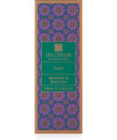 SPA CEYLON Sleep Massage & Bath Oil - Natural Ayurvedic Therapy for Relaxation & Sleep - International Shipping - Buy Online on GoSupps.com