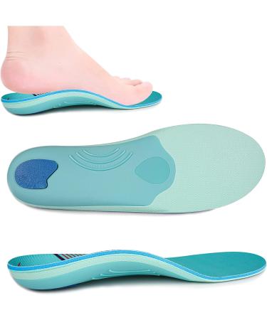 ORHILYA Plantar Fasciitis Pain Relief Orthotic Insoles - Men Arch Support & Women Heel Spur Pad - Orthopedic Sole for Flat Feet & Pronation - Athletic Cushion Inserts - Size MEN (7-7 1/2) | WOMEN (9-9 1/2) - Buy Online on GoSupps.com