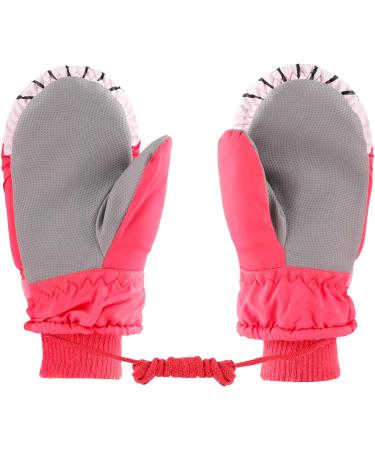KAKU NANU Kids Ski Gloves Mittens | Waterproof Winter Snow Gloves for Boys Girls | Thermal Fleece | Pink/Purple/Blue | Ages 2-10 - Buy Online on GoSupps.com