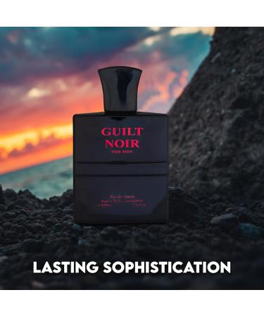 Guilt Noir Men Cologne Fresh Scent Eau De Toilette Spray Fragrance For Men Long-Lasting Cologne Choice For Daily Wear Elegant 100ml Bottle - Buy Online on GoSupps.com
