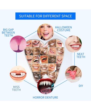 Tooth Repair Granules Kit | DIY Temporary Dental Repair for Missing & Broken Teeth | Instant Denture Prothesis & Dental Glue - Buy Online on GoSupps.com