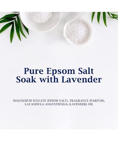 Dr Teal's Pure Epsom Salt Soothe & Sleep with Lavender 3 lb - Pack of 4 - Buy Online on GoSupps.com