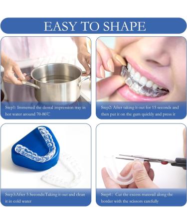 VEGCOO 8 PCS Mouth Guard for Teeth Grinding - Reusable Night Guard for Bruxism - 2 Sizes - Adults & Kids - Buy Online on GoSupps.com