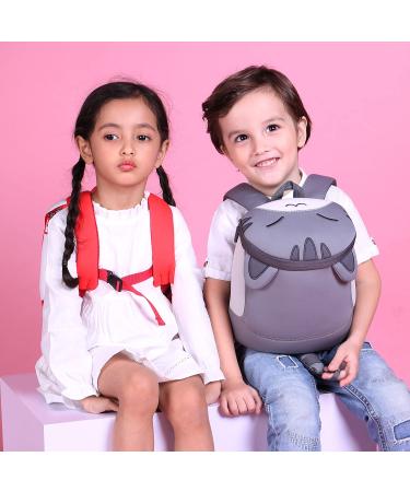 NOHOO Toddler Backpack Leash - Cute Animal Design for Kids 2-6 Years - Waterproof Safety Harness Travel Bag for Boys and Girls (Cat) - Buy Online on GoSupps.com