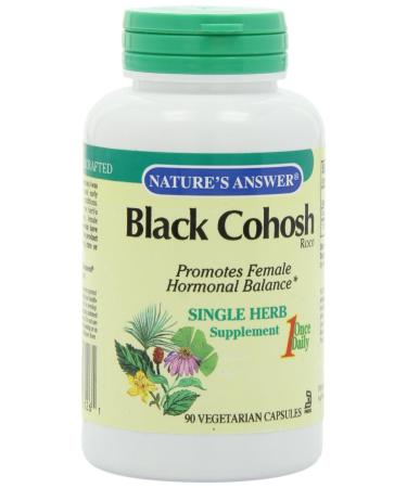 Nature's Answer Black Cohosh Full Spectrum Herb 50 mg 90 Vegetarian Capsules