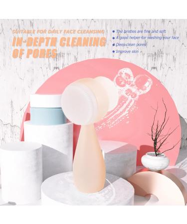 POPETPOP Silicone Face Brush Household Face Brush Home Accessory Multi-Function Facial Brush Pore Cleansing Brush Washing Face Brush Face Accessory Accessories Silica Gel White Manual - Buy Online on GoSupps.com