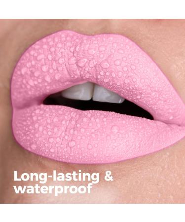 Allbesta Long Lasting Waterproof Liquid Matte Lipstick | Non-Stick Cup Matte Lip Gloss | International Shipping - Buy Online on GoSupps.com