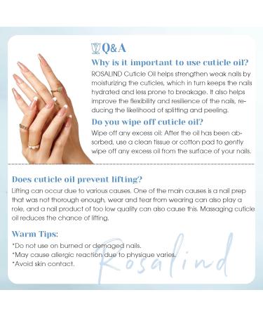 ROSALIND Huile pour cuticules 11 ml huile pour cuticules et ongles huile pour le soin des cuticules endommag es 1* Cuticle Oil - Buy Online on GoSupps.com