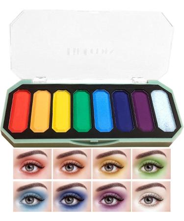 Nude Eyeshadow Palette | 8-Color Ultra-Blendable High Pigmented Eyeshadow Palette - Bright Eye Shadow Palette Makeup for Different Makeup Style 01 - Buy Online on GoSupps.com