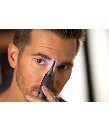 MicroTouch Titanium MAX Lighted Personal Trimmer - Precision Grooming Tool - Buy Online on GoSupps.com