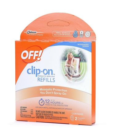 OFF! Clip-On Mosquito Repellent Refill, 2 ct, 0.0032 oz