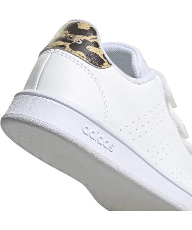 adidas Boy's Advantage Cf I Sneaker Child 1.5 UK - White/Beige - Buy Online on GoSupps.com