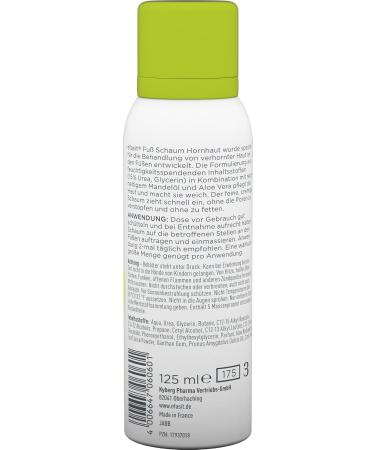 Efasit Foot Foam Cream - 125ml Moisturizing Care with Urea & Almond Oil for Diabetics - Eco-Friendly No Microplastics or Dyes - Buy Online on GoSupps.com