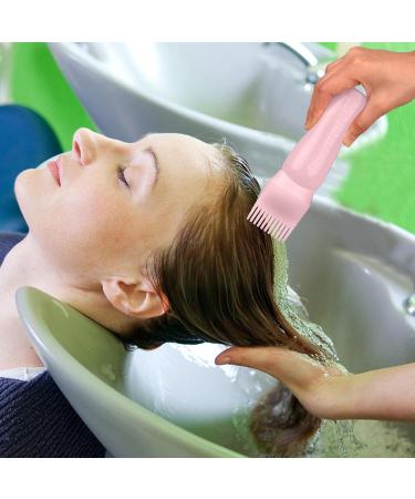 Meiyaxinwin Hair Dye Applicator Set - 2 Pink Bottles with Scalp Massager & Shampoo Brush for Home & Salon Use - Buy Online on GoSupps.com