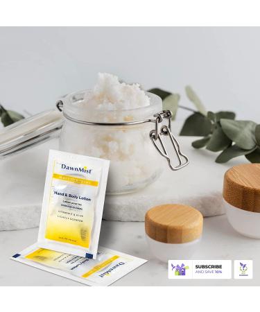 Dukal Moisturizing Lotion Pack - 100 Hand & Body Lotion Single-Use Packets, Coconut Fragrance with Aloe & Vitamin E, Alcohol-Free Formula for Moisture Loss Prevention - Buy Online on GoSupps.com