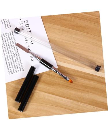 FRCOLOR 1pc Manicure Art Crystal Nail Extension Brush Acrylic Nail Pen Silicone Nail Tools Nail Art Liner Brush Light Pen Manicure Tools Professional Nail Diamonds Nail Brush Lengthen M Black - Buy Online on GoSupps.com