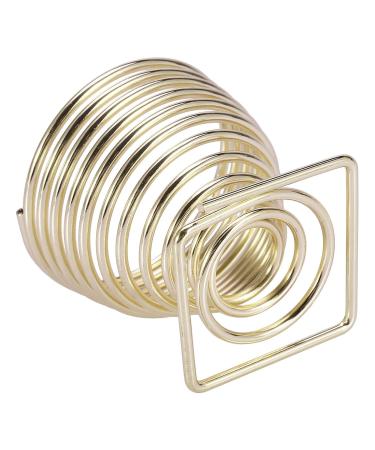 AYNEFY Cosmetic Puff Stand - Dual Type Makeup Sponge Blender Holder Rack | Gold Square Base | Beauty Tool for All Makeup Sponges - Buy Online on GoSupps.com