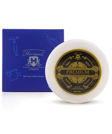 Haryali London Shaving Soap for Men - Creamy Shaving Soap for Rich Lather - Moisturizing Shaving Soap Refill for Traditional Shave Suits all Skin Types Shaving Soap for Perfect Shaving 1 Count (Pack of 1)