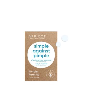 APRICOT Pimple Patches - Pimple Patches 72 pimple patches with hydrocolloid invisible pimple pads 72 pieces (1 pack)