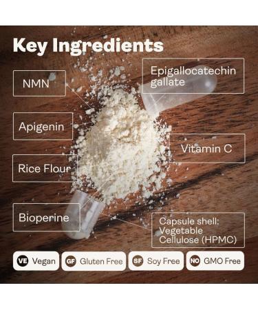 Youth & Earth NAD Max 460mg Capsules - NAD Supplements Boosts Energy Powerful Anti-Aging and Revitalizing Formula for Cell Health - Gluten Free - 60 Capsules Nad Booster - Buy Online on GoSupps.com