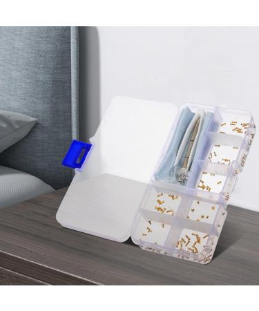 Lurrose Glasses Repair Set - Rimless Bracket Seal Parts Nose Pads & Gold-Plated Screw Tool Box | International Shipping - Buy Online on GoSupps.com