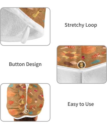 Cucurbit Dry Hair Cap - 2 Piece Quick Dry Towel Set with Button Headband | Super Absorbent Soft & Comfortable | Fast International Shipping - Buy Online on GoSupps.com