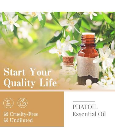 PHATOIL Neroli Essential Oil - 10ML Undiluted Pure Neroli Oil - Cruelty-Free & Aromatherapy Diffuser Oil - Buy Online on GoSupps.com